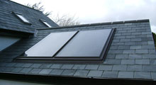 2 panel integrated solar